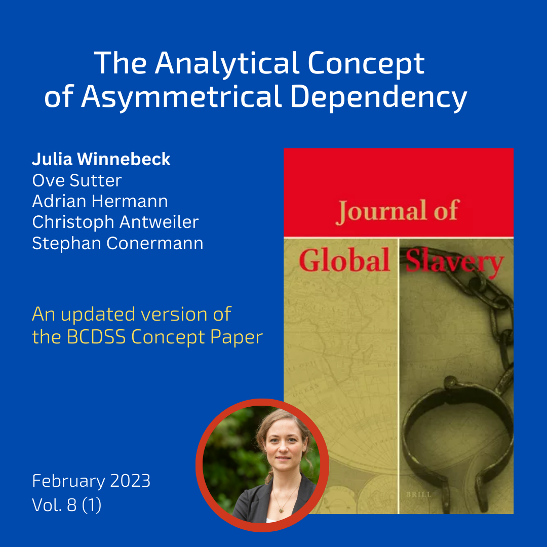 Out now: The Analytical Concept of Asymmetrical Dependency