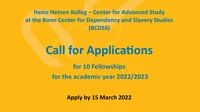 Heinz Heinen Kolleg: Call for applications