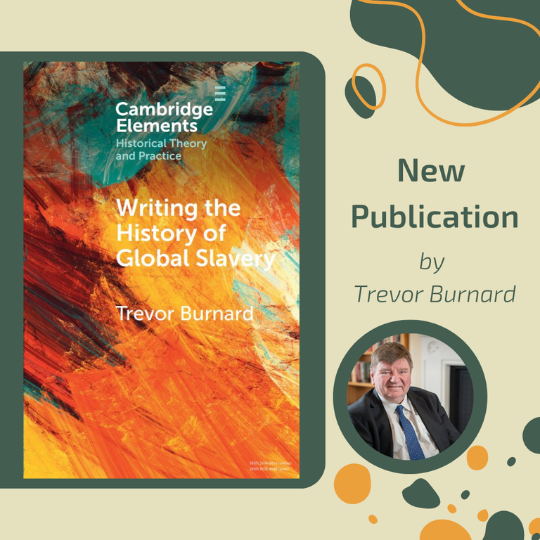 New Publication Trevor Burnard