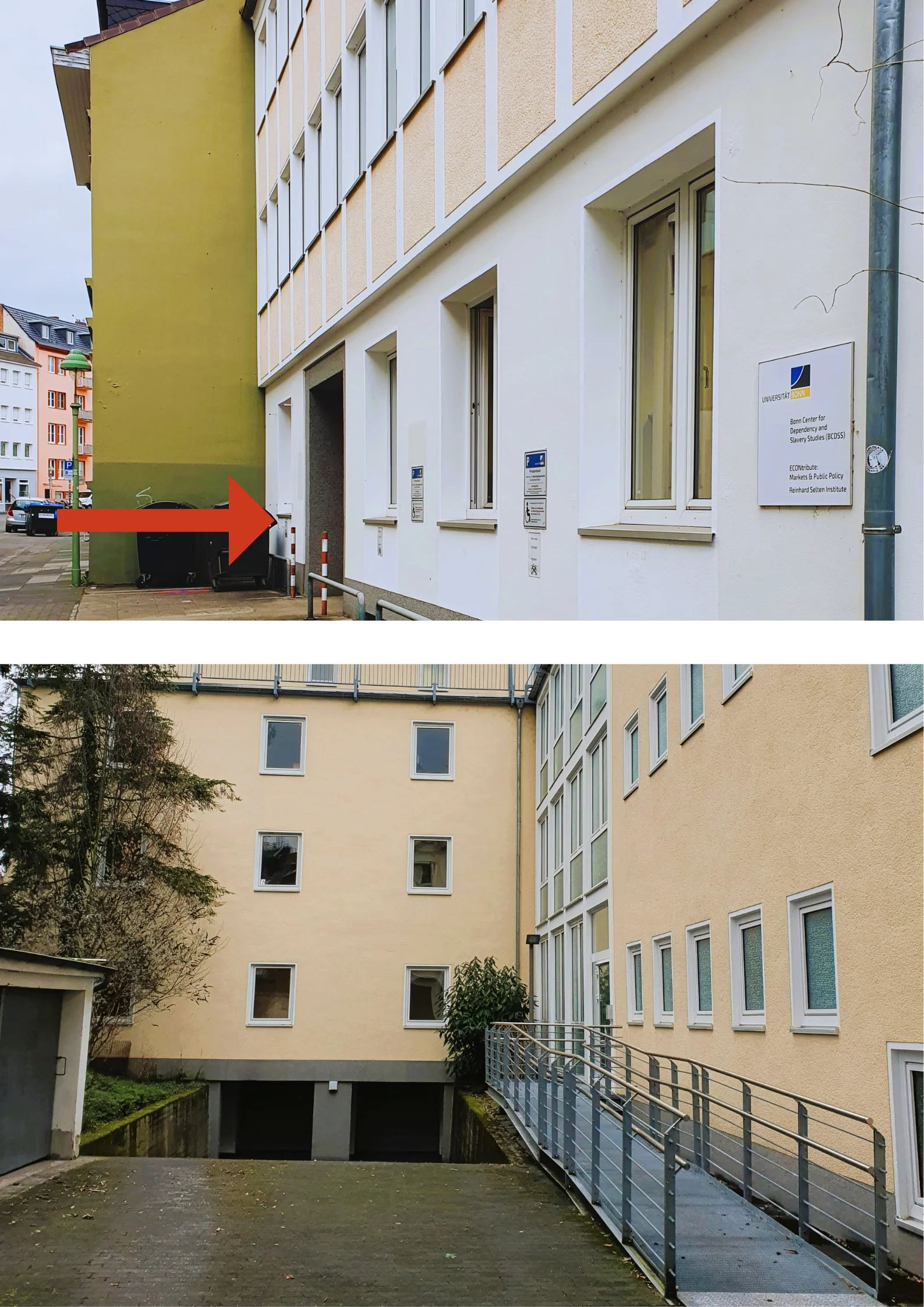 Accessible Entrance Niebuhrstraße