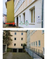 Accesible Parking Spots and Entrance for Niebuhstr.