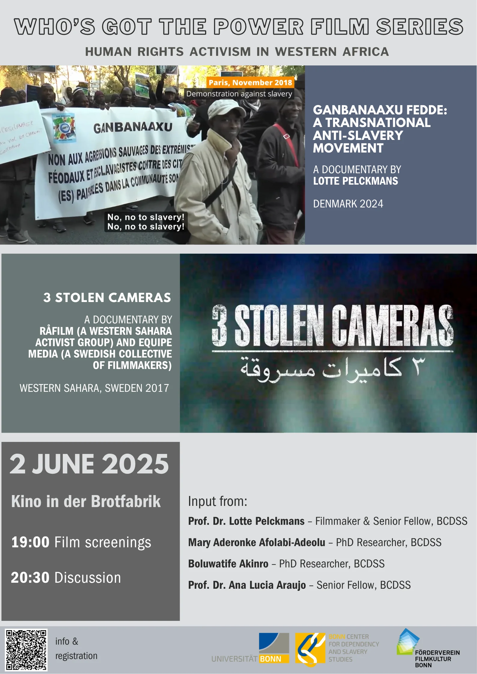 Film & Discussion Ganbanaaxu Fedde