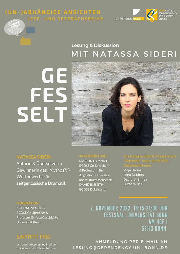Reading & Discussion Natassa Sideri