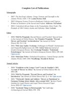 JWimmler Complete Publications.pdf