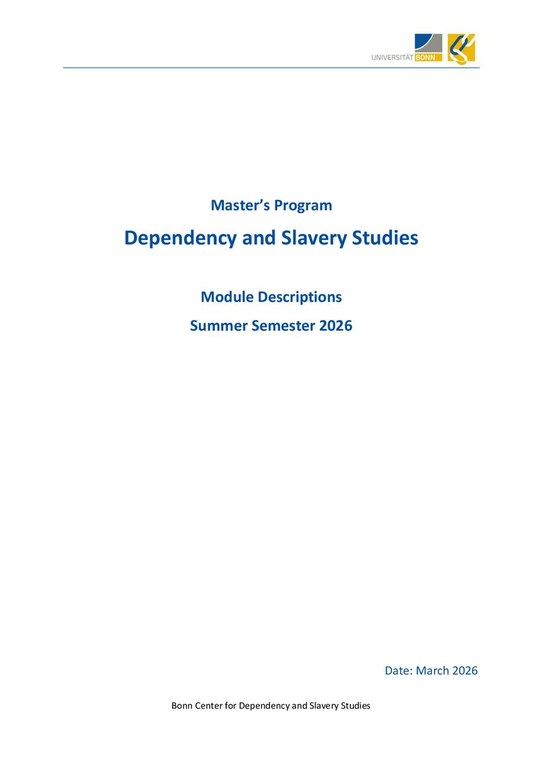 Study Program Dependency and Slavery Studies_SoSe 2026.pdf