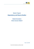 Study Program Dependency and Slavery Studies_WiSe 2026_27.pdf