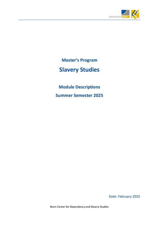 Study Program Slavery Studies_SoSe 2025 .pdf