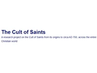 Cult of Saints