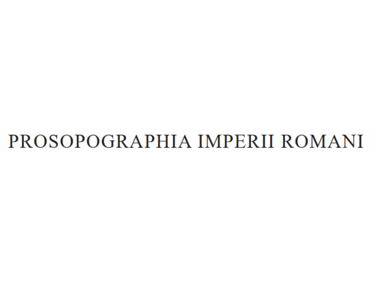 Prosopographia