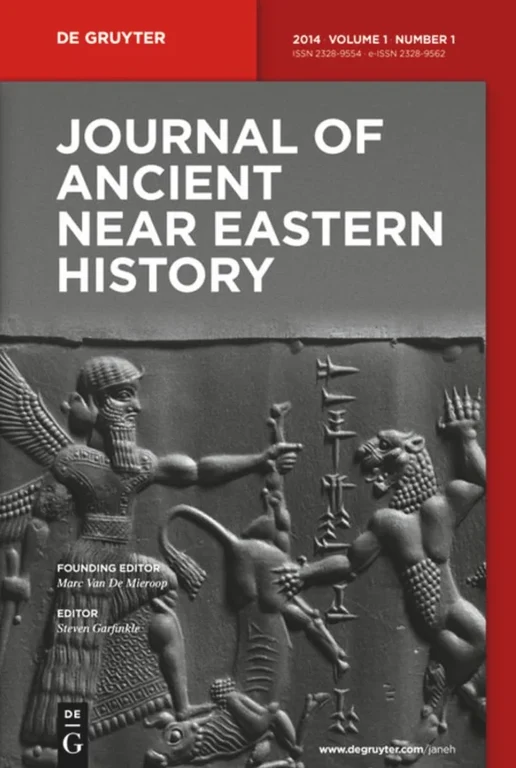 Cover Journal of Ancient Near Eastern History